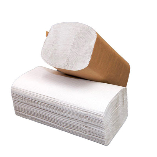 Pimesource/Tork Single Fold Bleached White - 4000 Package