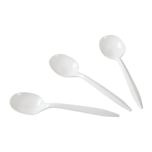 Plastic Soup Spoons – 1000 Package