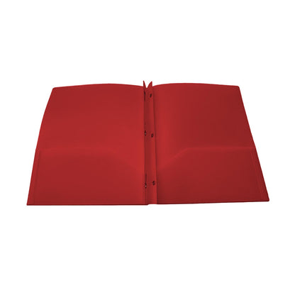 POLY Twin-Pocket Portfolio With Tangs