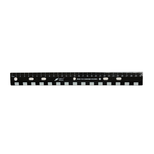 30cm Crafty Beaver Primary Ruler, Centimeters & Bars