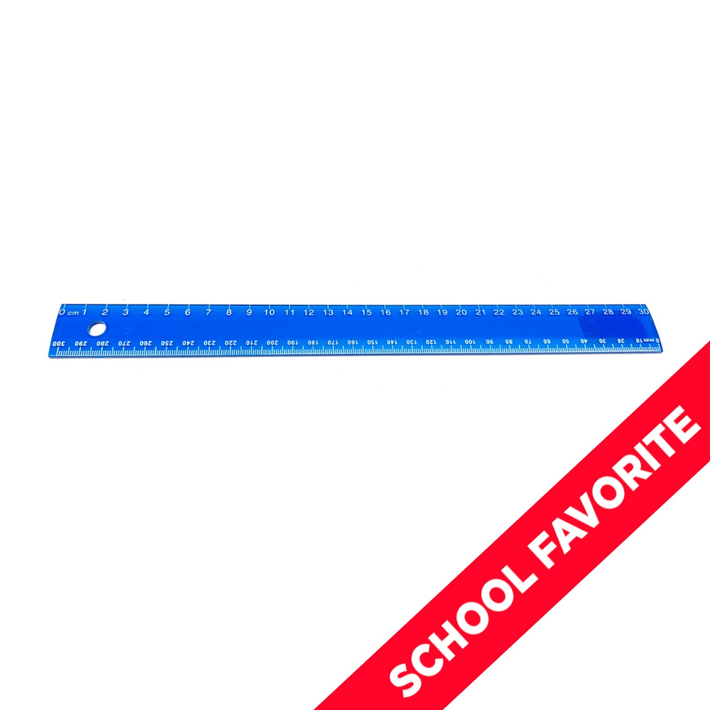 30 cm/mm Plastic Ruler