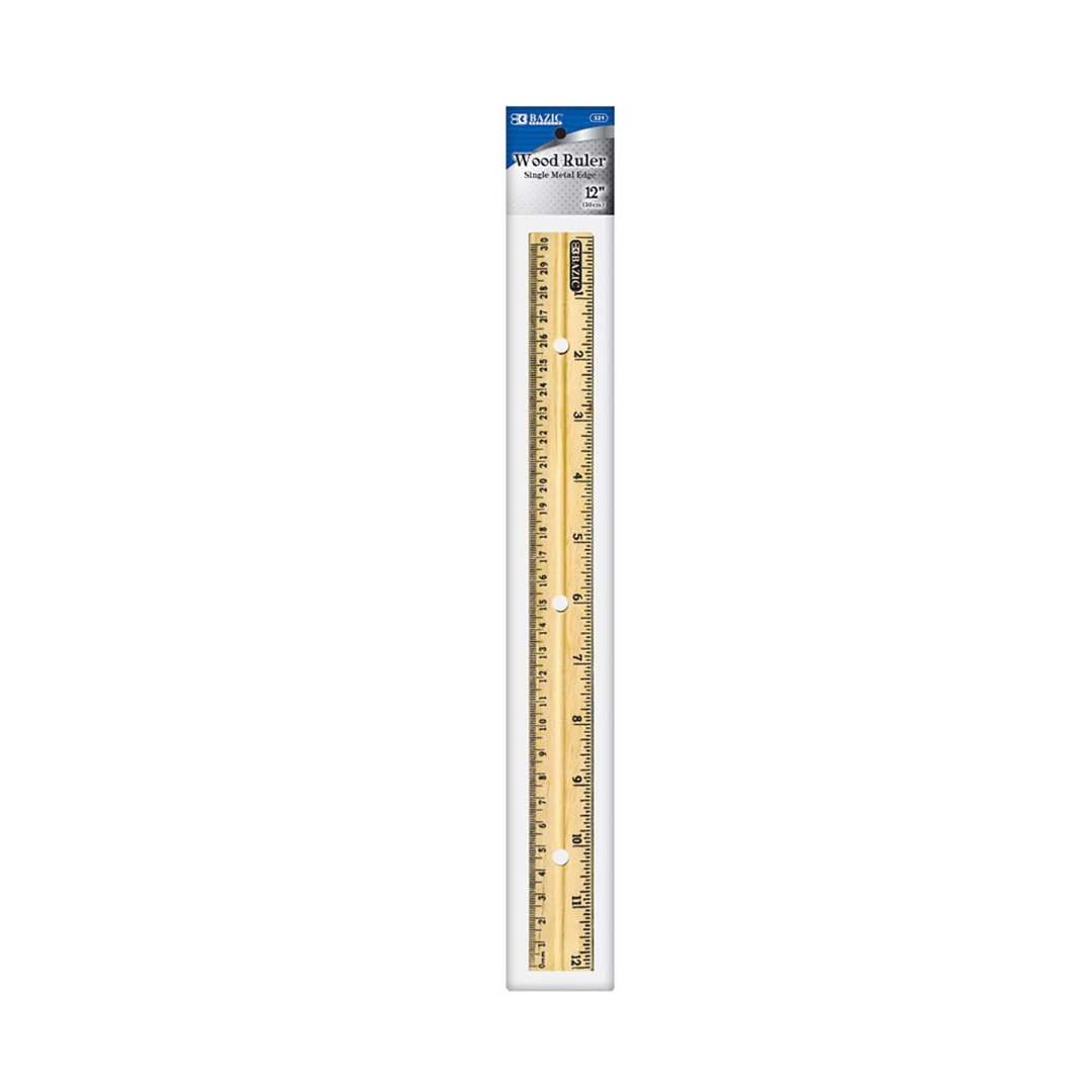 30 CM Wood Ruler – Teacher's File