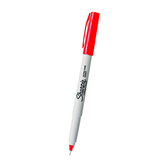 Sharpie Permanent Marker, Ultra Fine Tip - Red