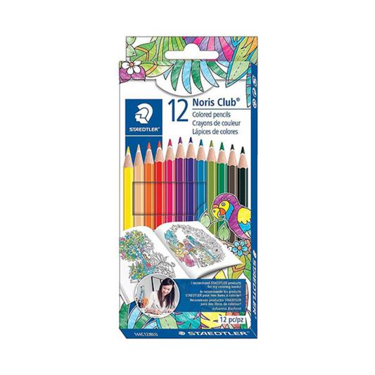 Staedter Pencil Crayons - Assorted - Pack of 12