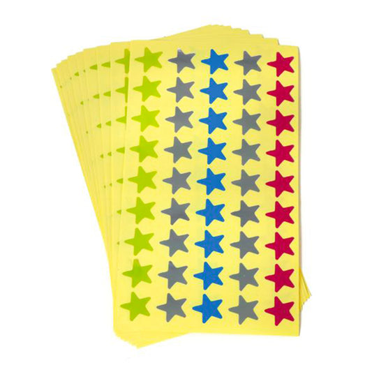 Sticker Stars, Package of 405 - Assorted Colours