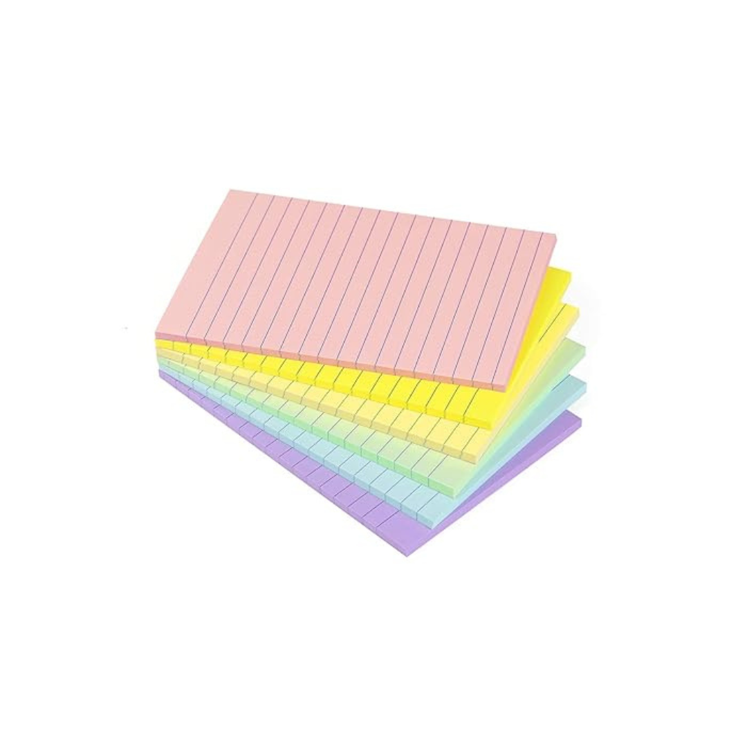 Bazic Lined Sticky Notes 4