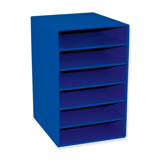 Strong Cardboard 6 Shelf Unit Organizer