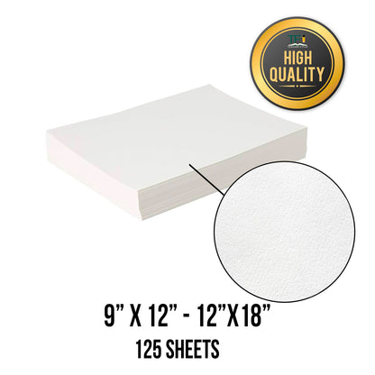 Artist Quality 300gsm Watercolour Paper - 125 Sheets