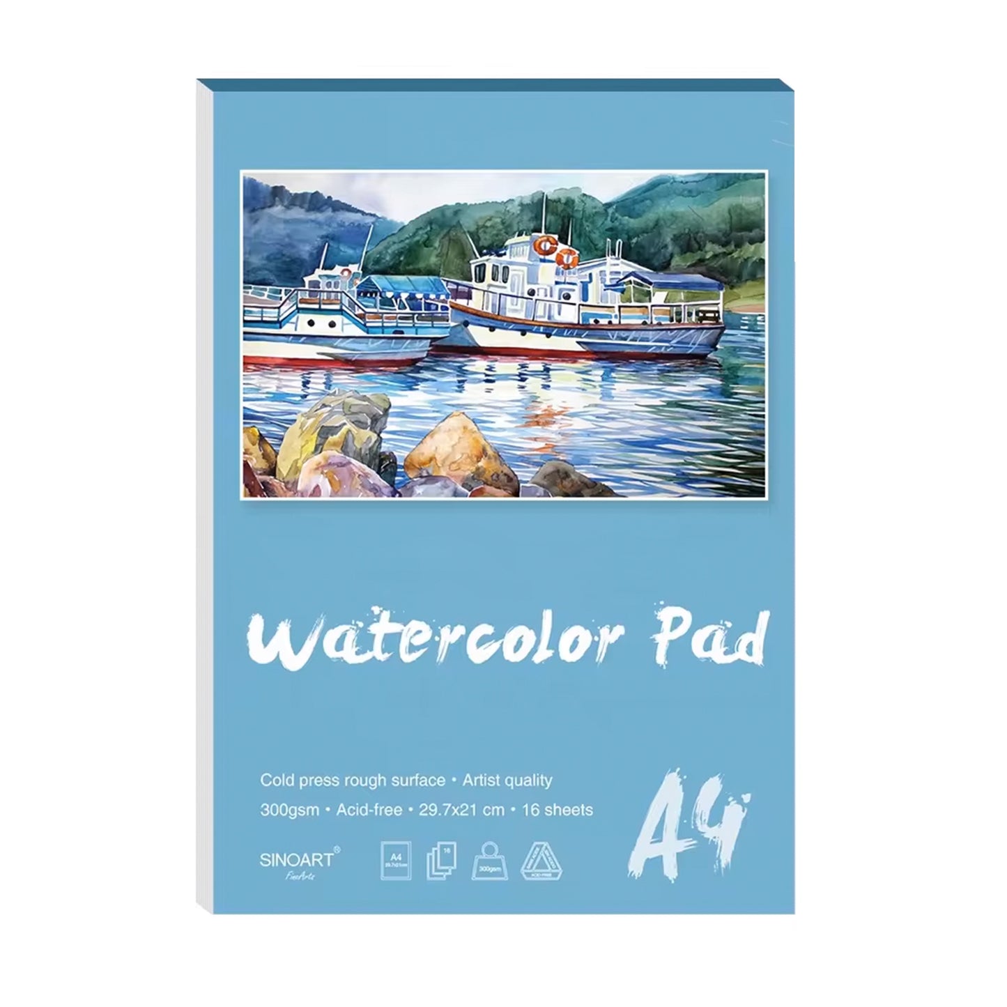 Artist Quality Watercolour Pads - 16 Sheets