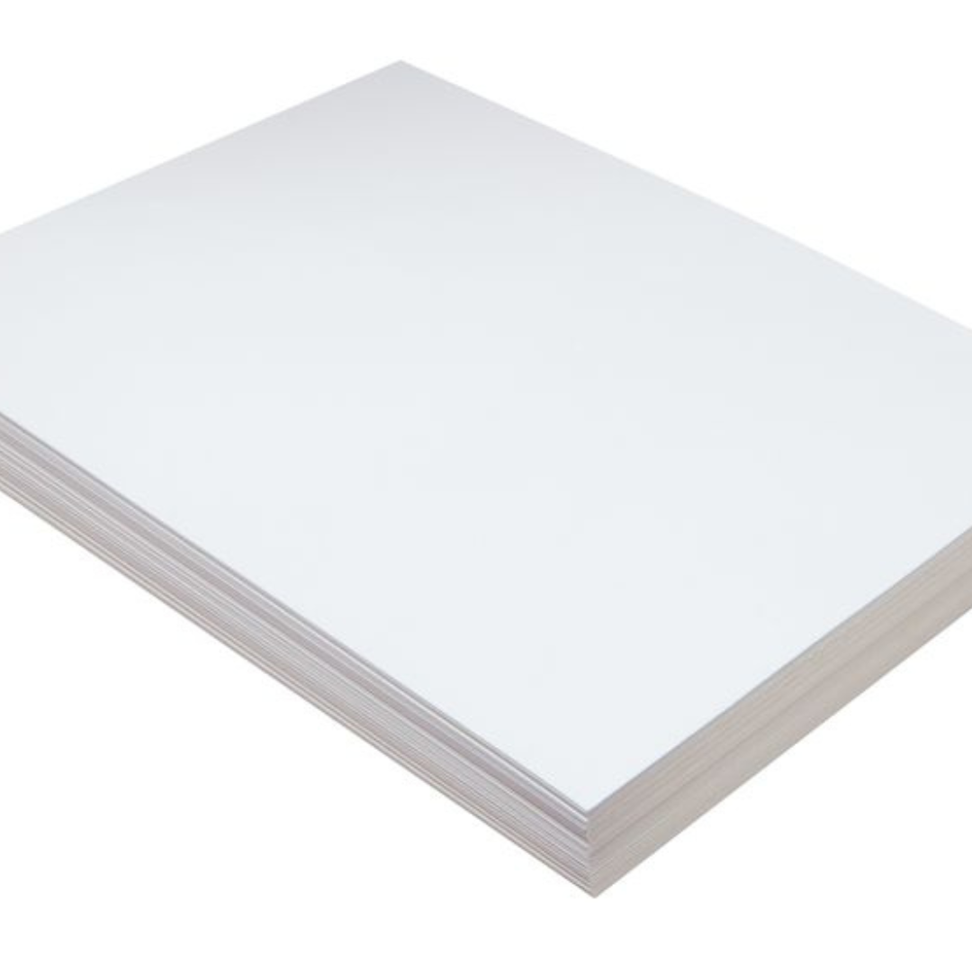 White Tag Board, 250m - 100 Sheets