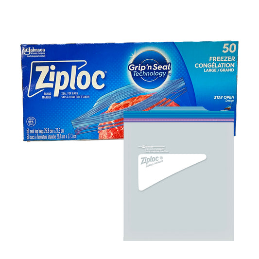 Zip-Lock Bags - Individual Bag - Large