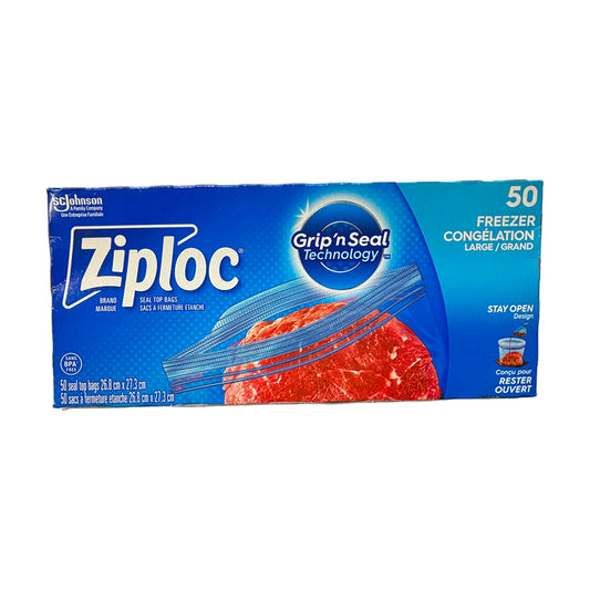 Zip-Lock Bags - Large box of 50 bags