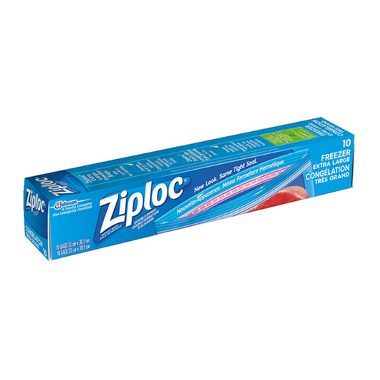 Zip-Lock Bags - Extra Large box of 100 bags