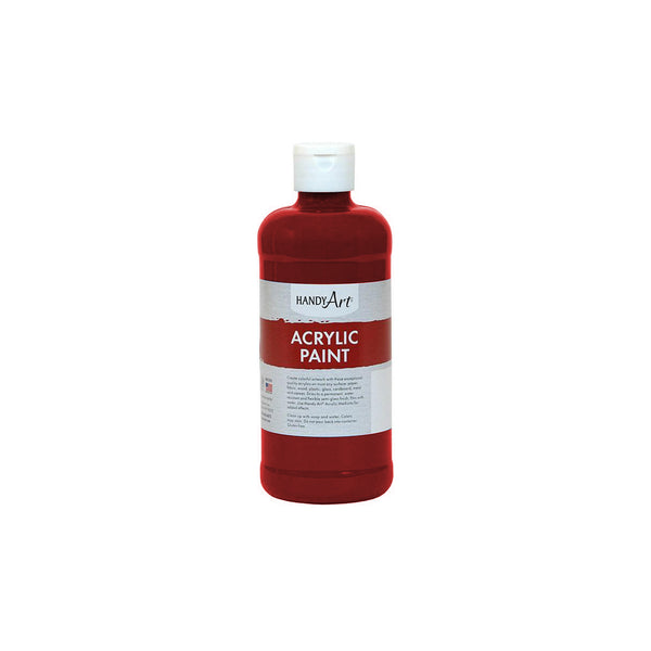 16 oz. Handy Art acrylic Paint - bright red
