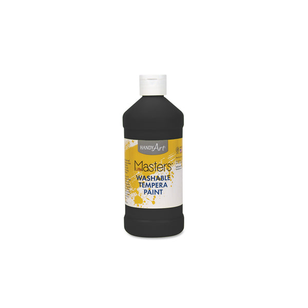 16 oz. Little Masters Tempera Paint - black