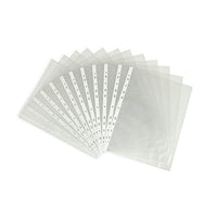 3 hole punched sheet protectors - 10 pk