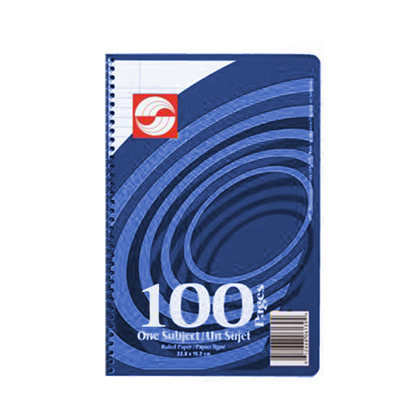 8.5" x 11" Coil Exercise books - 100 page