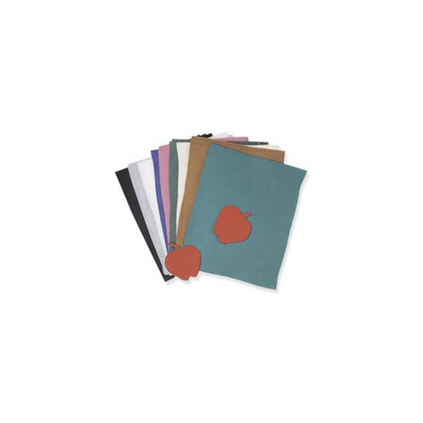 9" x 12" Felt sheets - 10 pack