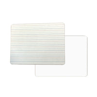 9" x 12" Solid White board (interlined & Blank)