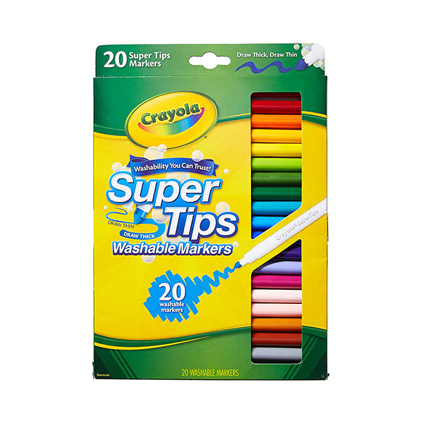 Crayola Super-tip marker - 20 Pack