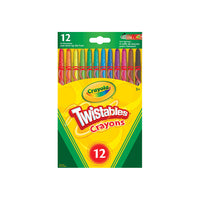 Crayola "twistable" crayons - 12 pack