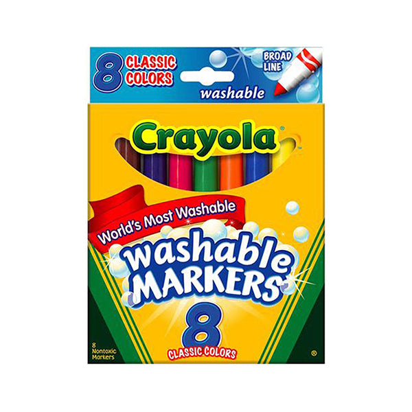 Crayola original broad tip markers - 8 pack