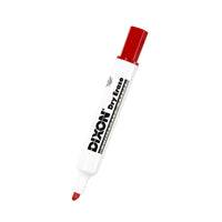Dixon/H-Tone chisel tip dry erase marker - red