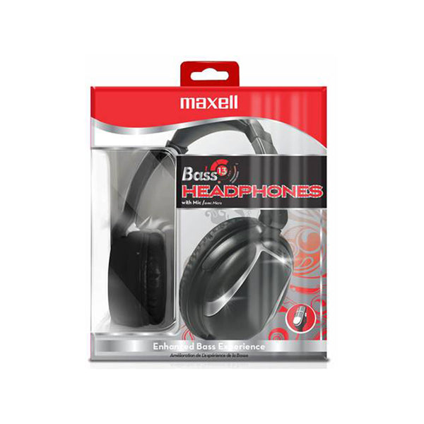 Maxell Base 13 Stereo Headphones with mic