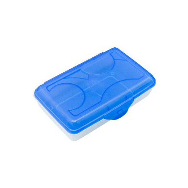 Plastic high quality pencil box (8" x 5" x 2.5")