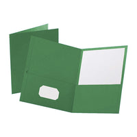 Prestige Twin pocket portfolios - Green