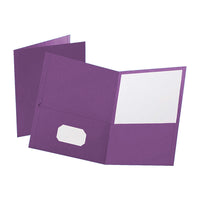 Prestige Twin pocket portfolios - Purple